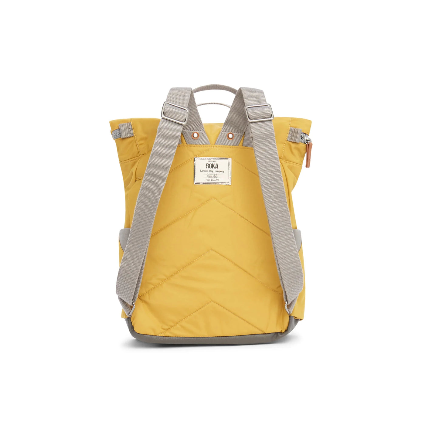 Roka Canfield B Backpack-Recycled Nylon - SMALL - Corn (mustard)