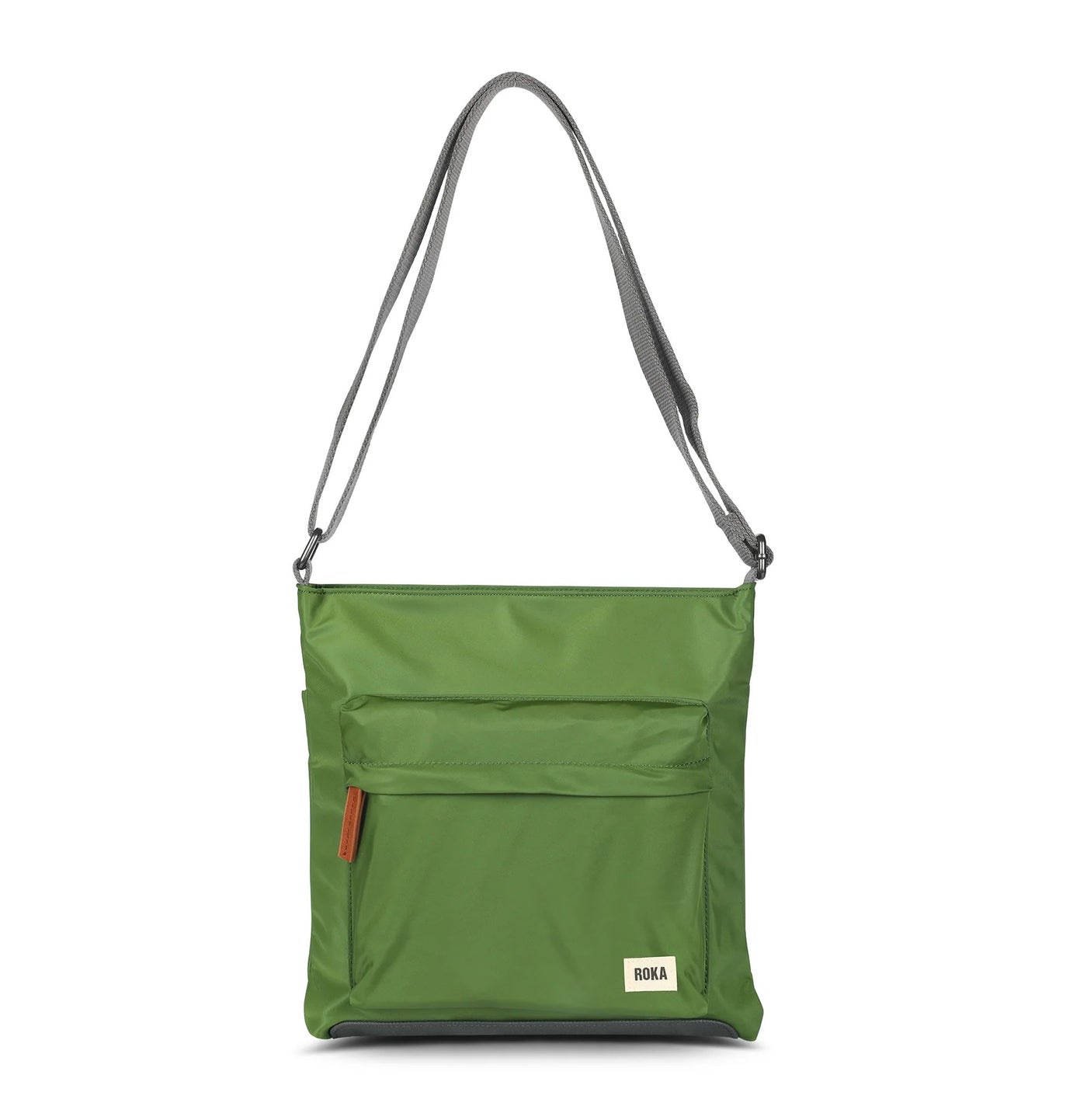 Roka Kennington B Medium Crossbody Bag -Sustainable Nylon - Avocado