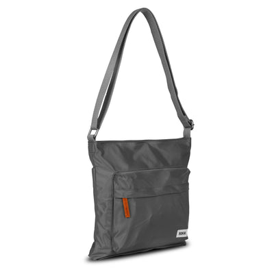 Roka Kennington B Medium Crossbody Bag -Sustainable Nylon - Graphite