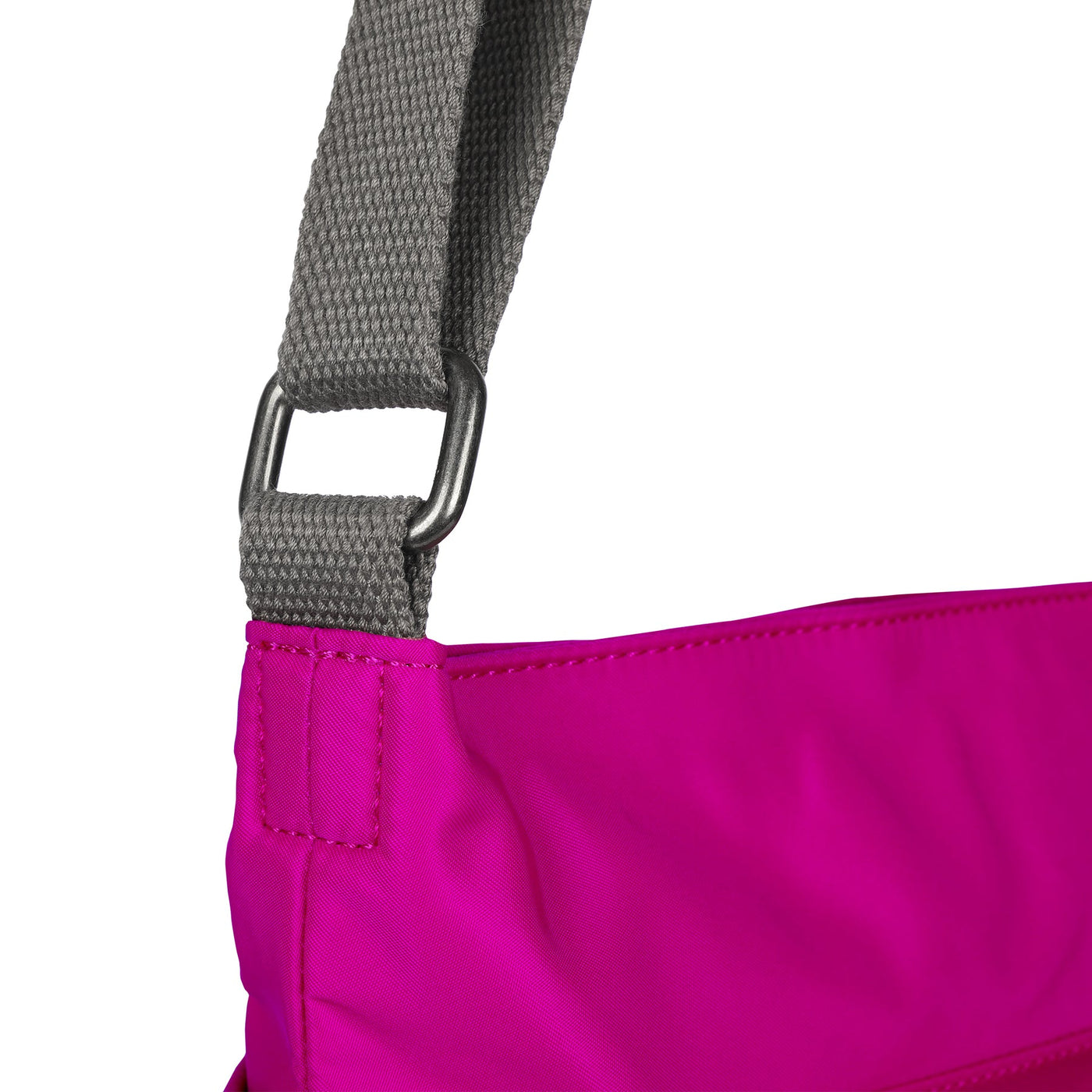 Roka Kennington B Medium Crossbody Bag -Sustainable Nylon - Candy Pink