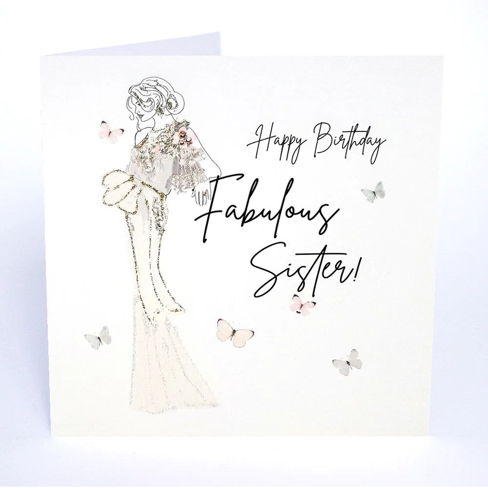 Five Dollar Shake Happy Birthday Fabulous Sister Card