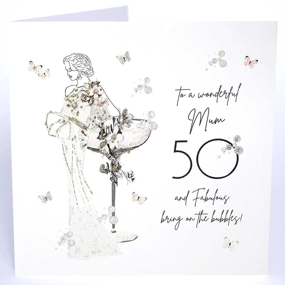Five Dollar Shake - LARGE card - 50 To a Wonderful Mum Birthday