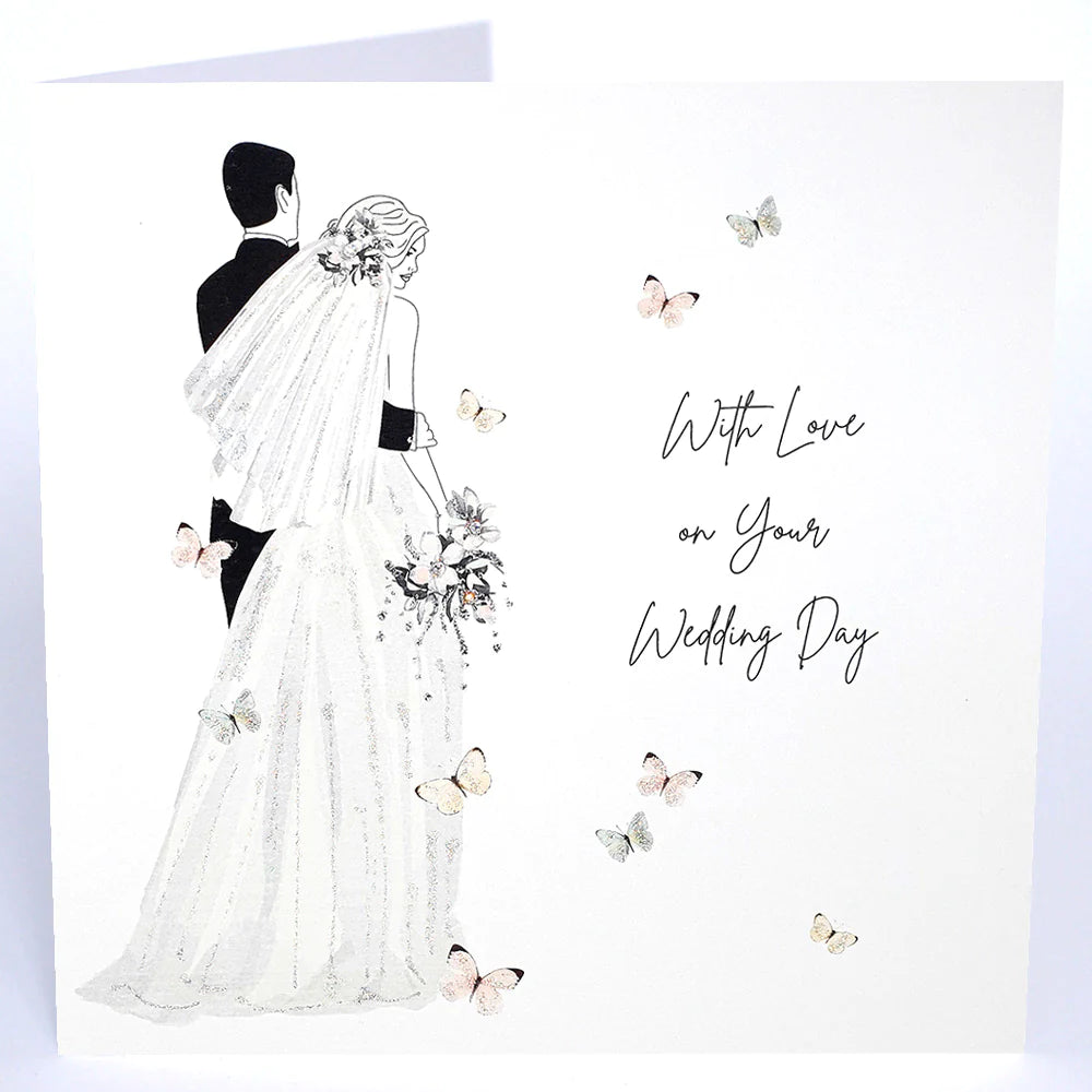 Five Dollar Shake - LARGE card - With Love on Your Wedding Day Couple
