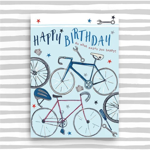 Molly Mae Multi Bike Birthday Card