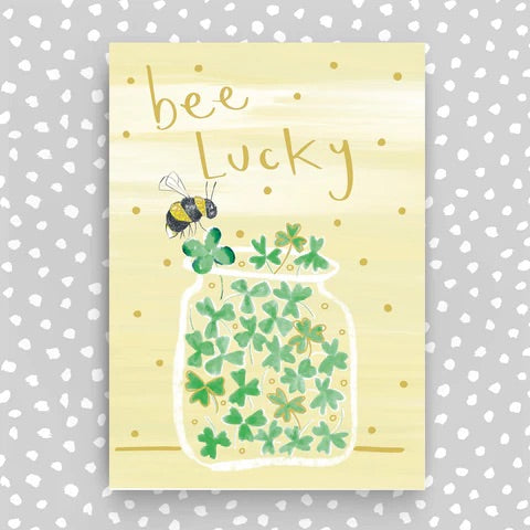 Molly Mae Bee Lucky Good Luck Card