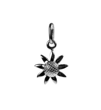 Kali Ma Sterling Silver Sunflower Pendant