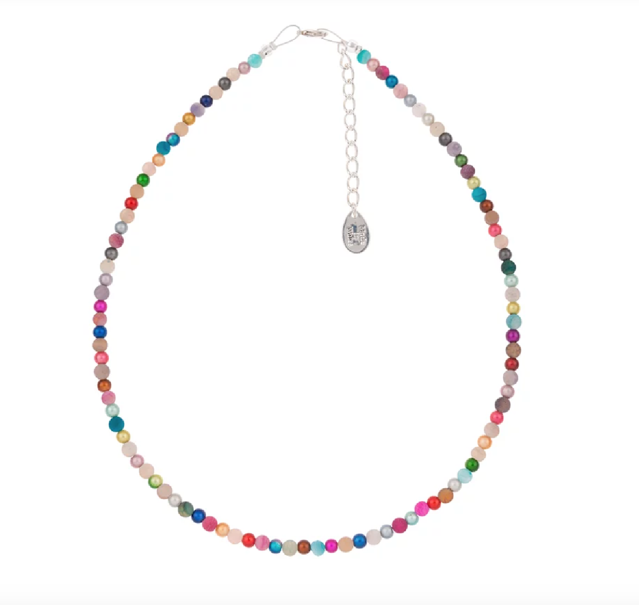 Carrie Elspeth Rainbow Miracle & Agate Full Necklace Pearl Necklace - Multi