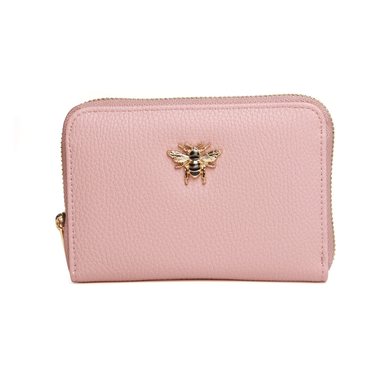 Alice Wheeler Bee Bromley Zip Purse - Pink