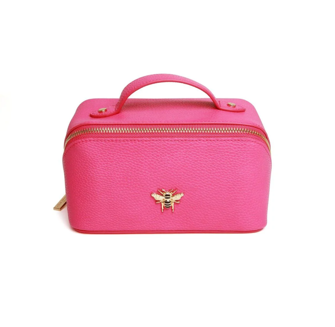 Alice Wheeler Hot Pink Train Beauty Case - Mini