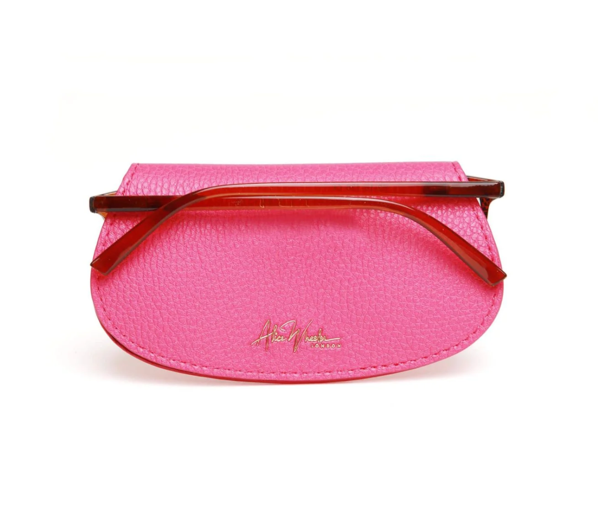 Alice Wheeler Bee Glasses Case - Hot Pink