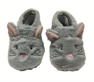 Ziggle Bunny Slippers - Grey