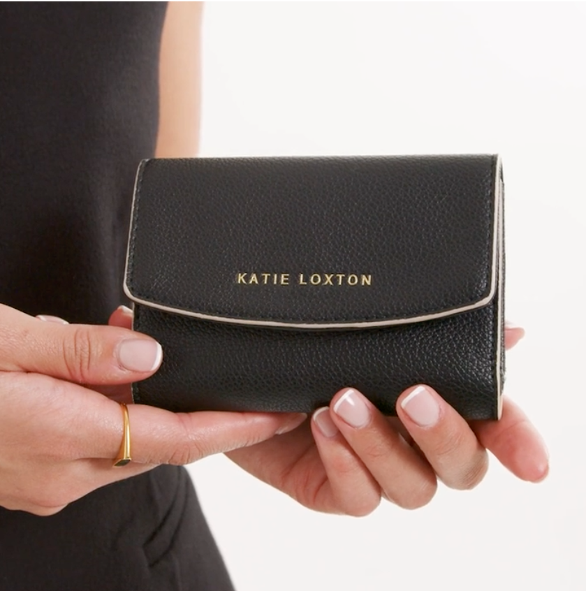 Katie Loxton Marni Purse - Black/Off White