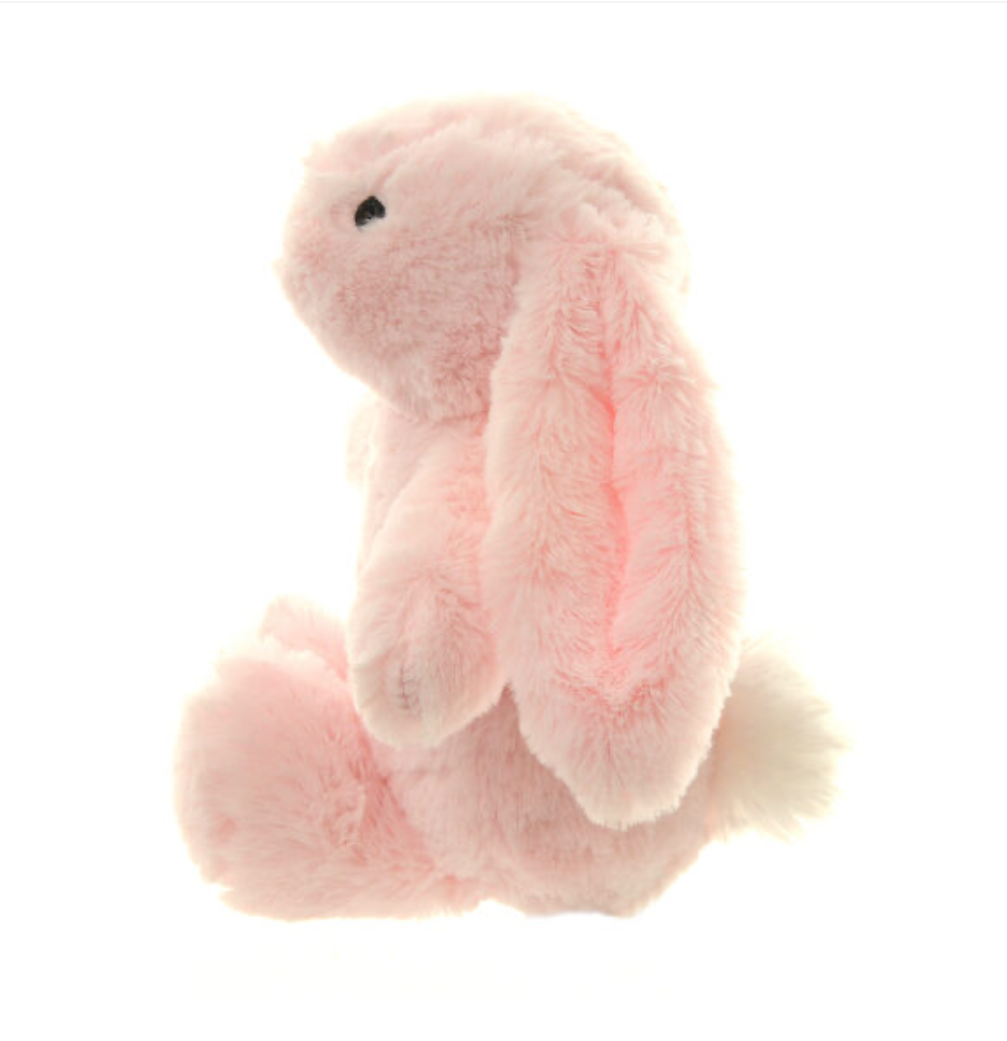 Ziggle Small Pink Bunny Plush Soft Toy