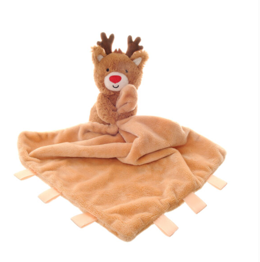 Ziggle Christmas Reindeer Soother Comforter