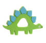 Ziggle Green Dinosaur Teether Toy