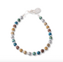 Carrie Elspeth Constellation Beaded Bracelet - Green/Blue/Multi
