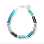 Carrie Elspeth Winter Elements Beaded Bracelet - Blue/Grey