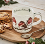 'Rockin Robins" Robin Fine Bone China Small Mug - Wrendale Designs