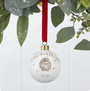 Wrendale LIMITED EDITION 2025 'Baby's First Christmas' Owl Christmas Bauble - Gift Boxed