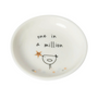 Belly Button - One in a Million - Mini Round Porcelain Trinket Dish