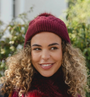 Park Lane - Oslo Knitted Bobble Hat - Cherry