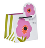 Mauve Flower - Wide Mug Small Gift Bag - Belly Button