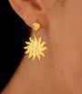 Katie Loxton Waterproof Jewellery - Solesi - Gold Sun Drop Earrings