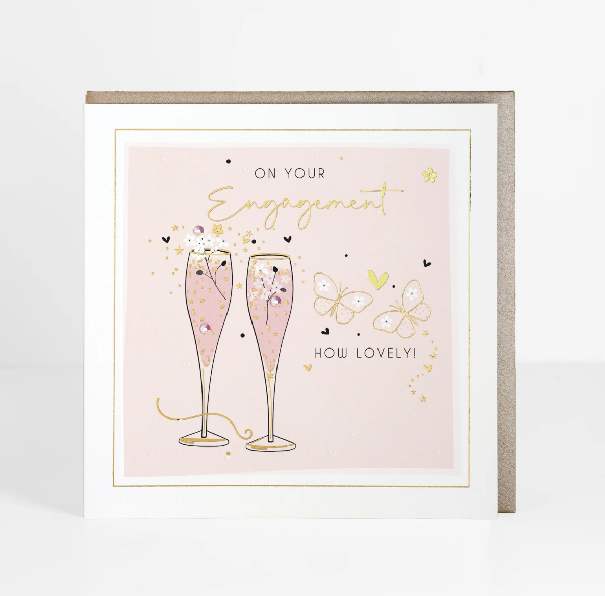 On Your Engagement Card - Belly Button Signature