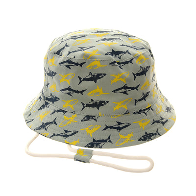 Ziggle Sharks Print Children's Sun Hat
