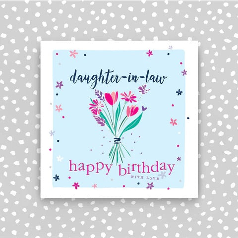 Molly Mae Daughter-in-Law Floral Birthday Card