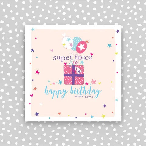 Molly Mae Super Niece Presents Birthday Card