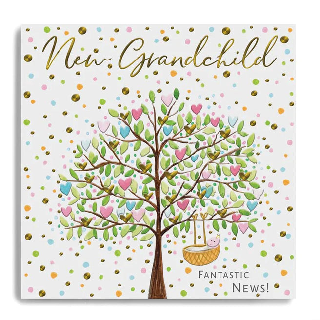 Janie Wilson - New Grandchild Tree Card