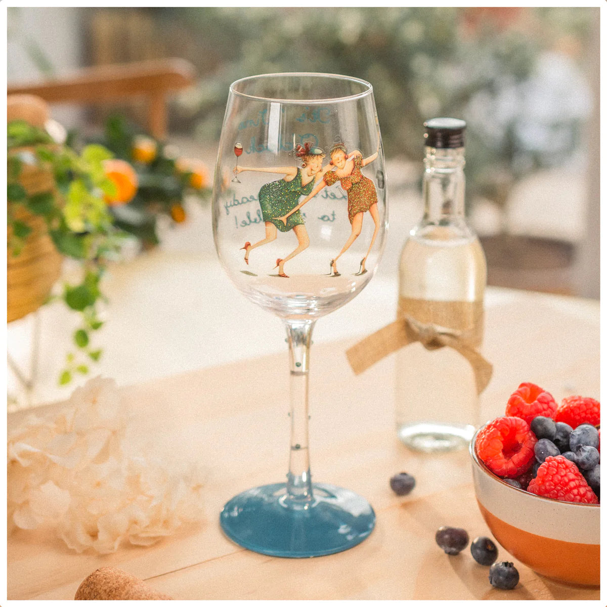 Berni Parker Wine Glass - Wine O’Clock