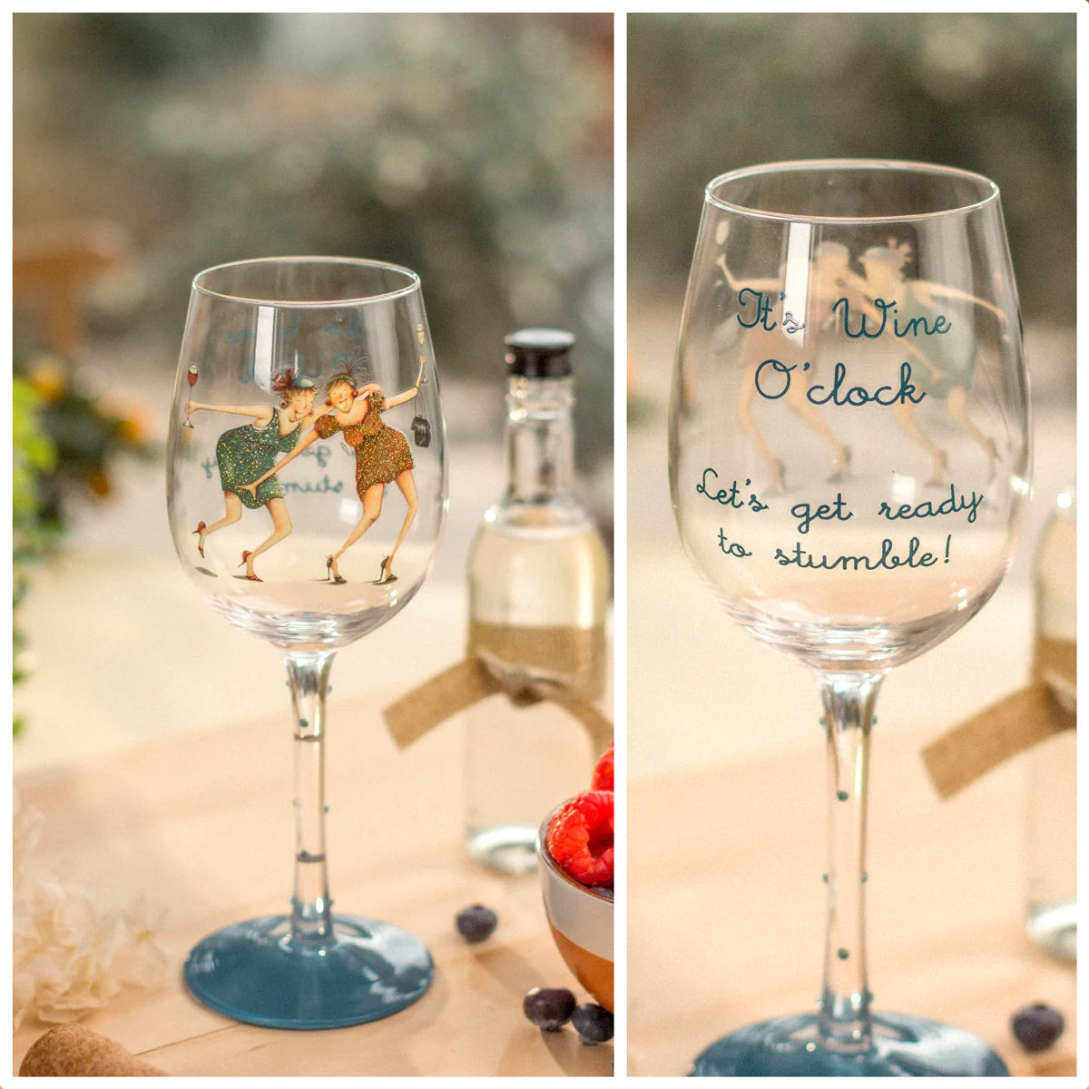 Berni Parker Wine Glass - Wine O’Clock