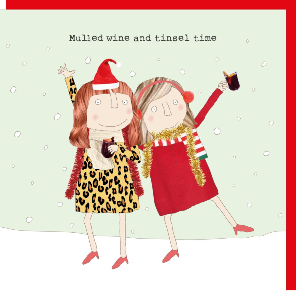 Rosie Made A Thing - Mulled Wine - Blank Christmas Card