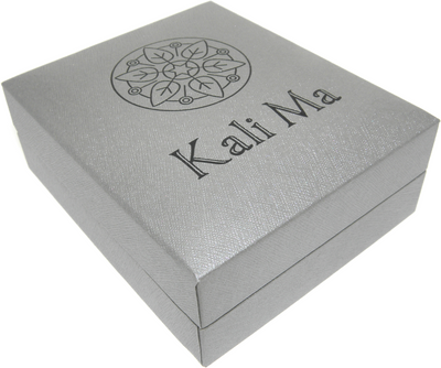 Kali Ma Oxidised Silver Angel Wings Pendant - Sterling 925 Silver