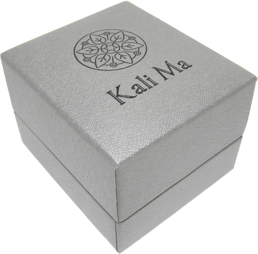 Kali Ma Mini Pave Shaped Open Heart Studs - Sterling 925 Silver