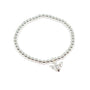 Delaney Bee Bracelet - Silver- Clementine Jewellery