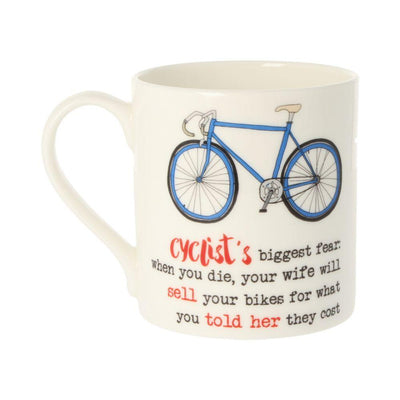 Dandelion Stationery Mug - Cyclists Biggest Fear