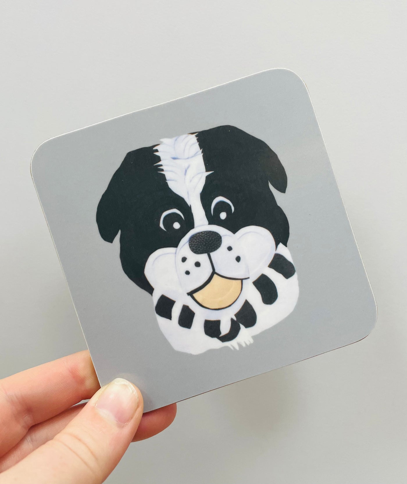 Cushy Paws Port Vale Boomer The Dog Mascot Coaster