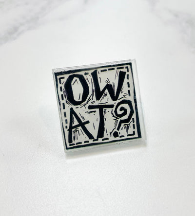 Born Stokie Tiny Pin Badge - Ow At