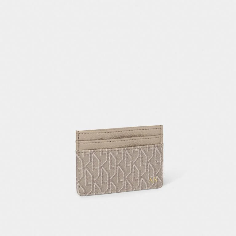 Katie Loxton Signature Card Holder - Taupe