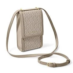 Katie Loxton Signature Cell Phone Crossbody Bag - Taupe