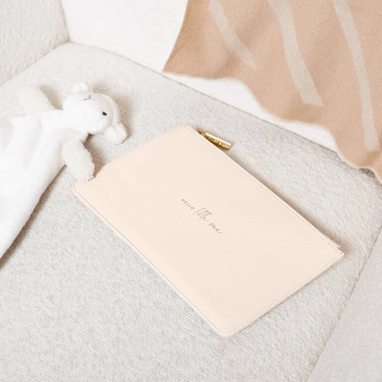 Katie Loxton Baby Perfect Pouch - Hello Little One -Eggshell