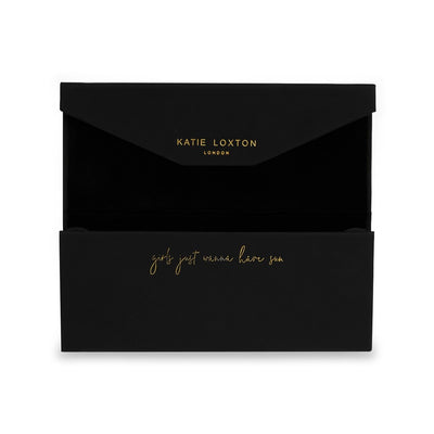 Katie Loxton Santorini Sunglasses - Gradient Black Tortoiseshell