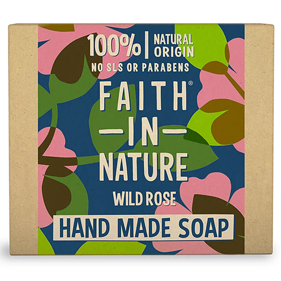 Faith in Nature Wild Rose Soap - 100g