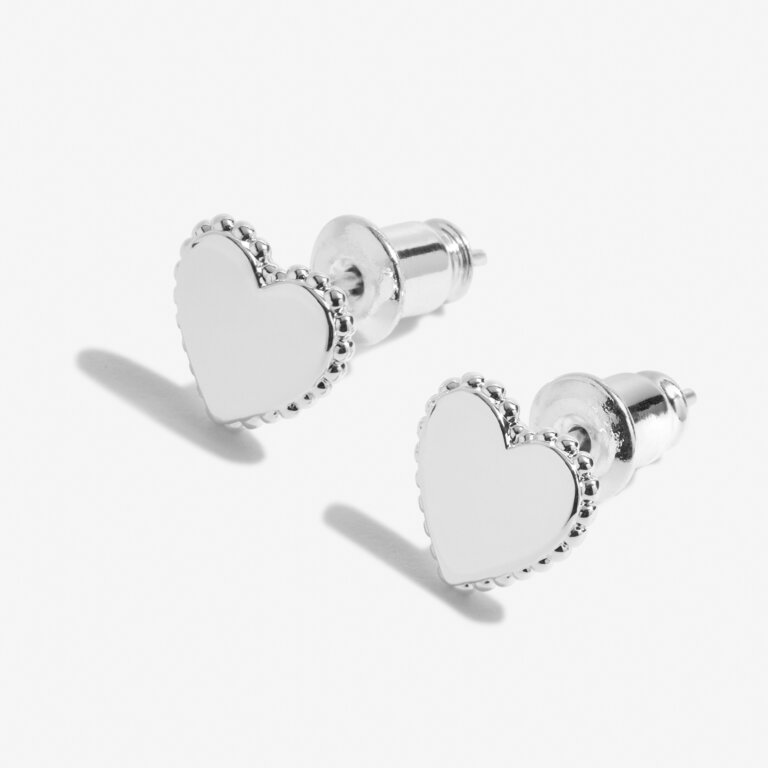 Joma Jewellery Beautifully Boxed 'Lovely Granddaughter' Earrings - Silver