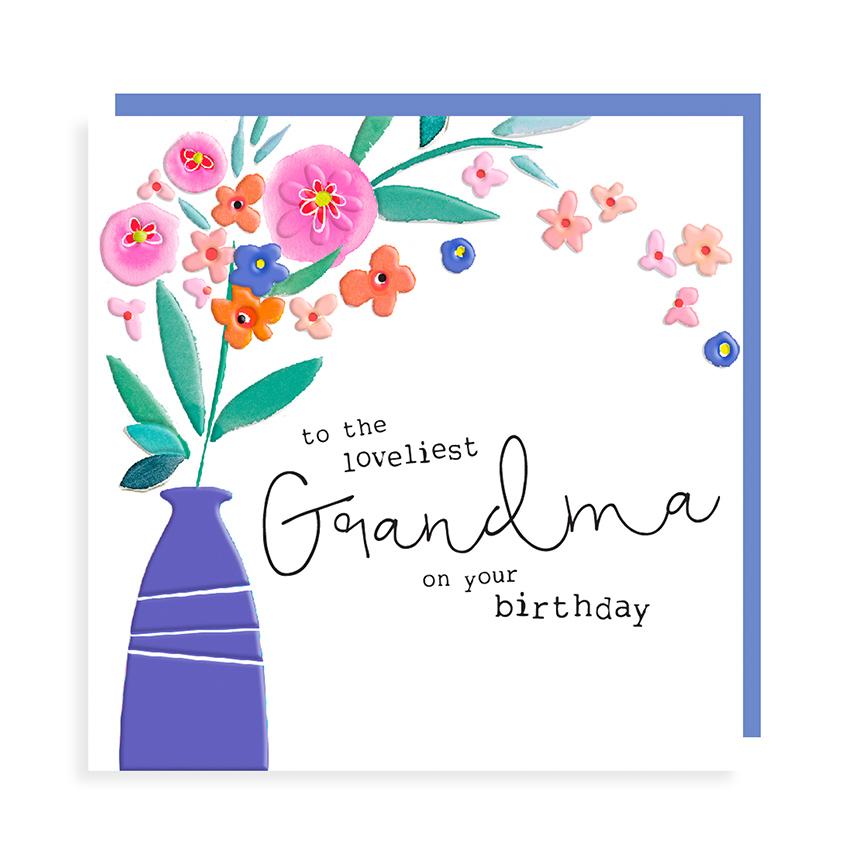 Rosanna Rossi Happy Birthday Grandma Card