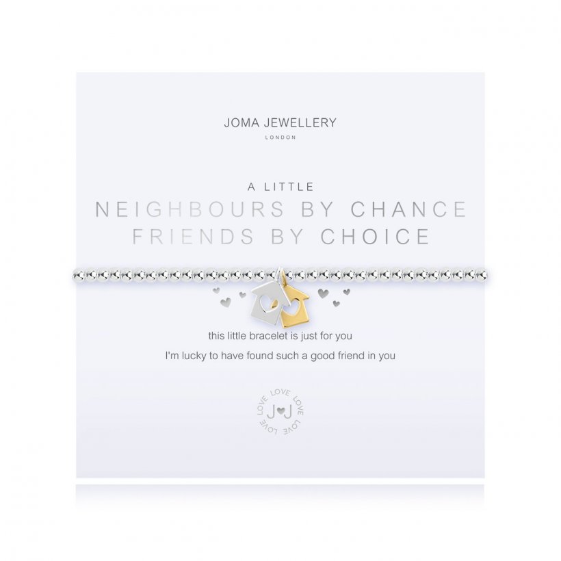 Joma Jewellery A Little Neighbours by Chance Friends by Choice Bracelet