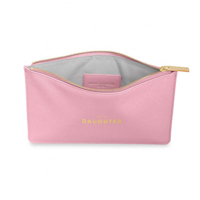 Katie Loxton Perfect Pouch - Darling Daughter - Pink